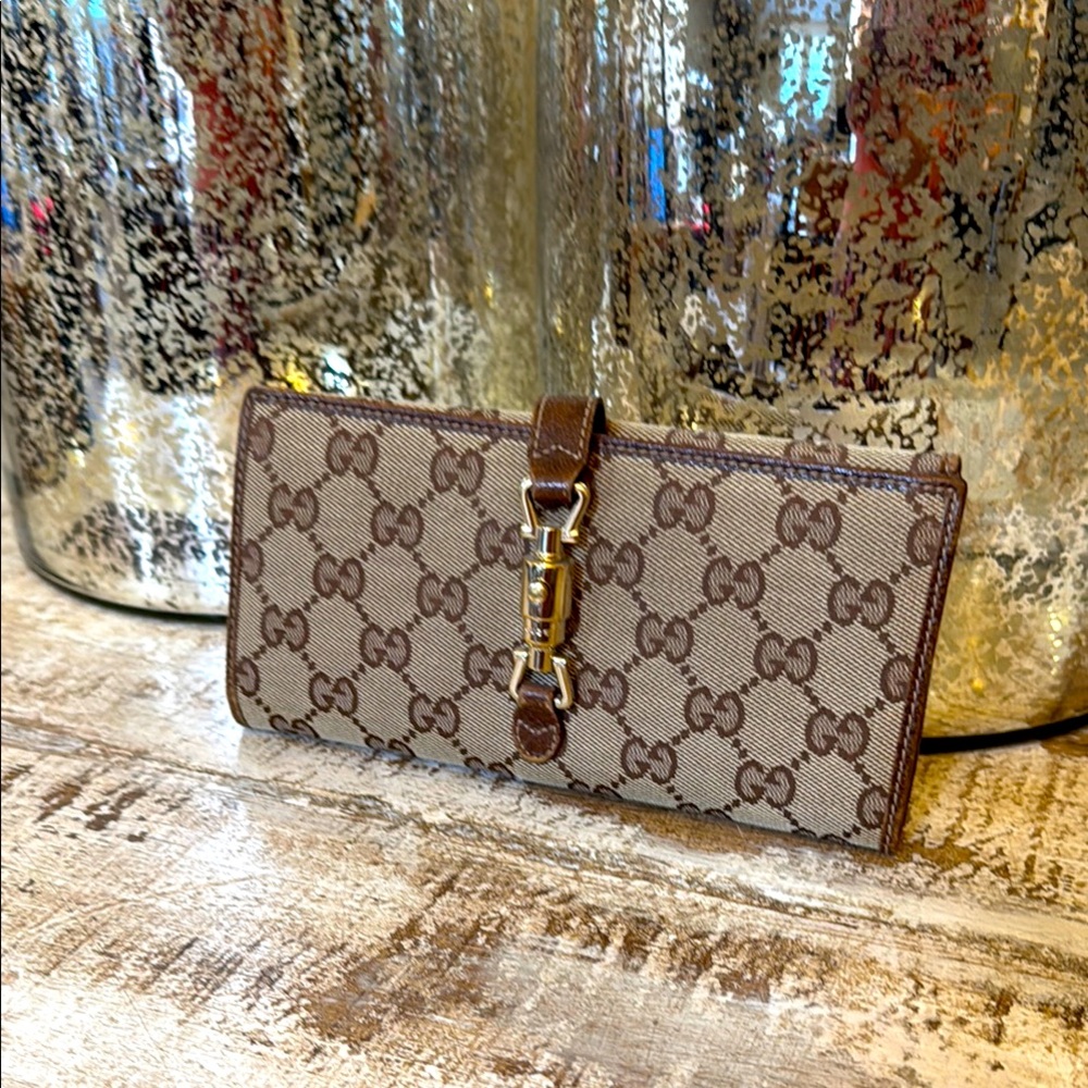 Gucci Brown Monogram Women's Wallet